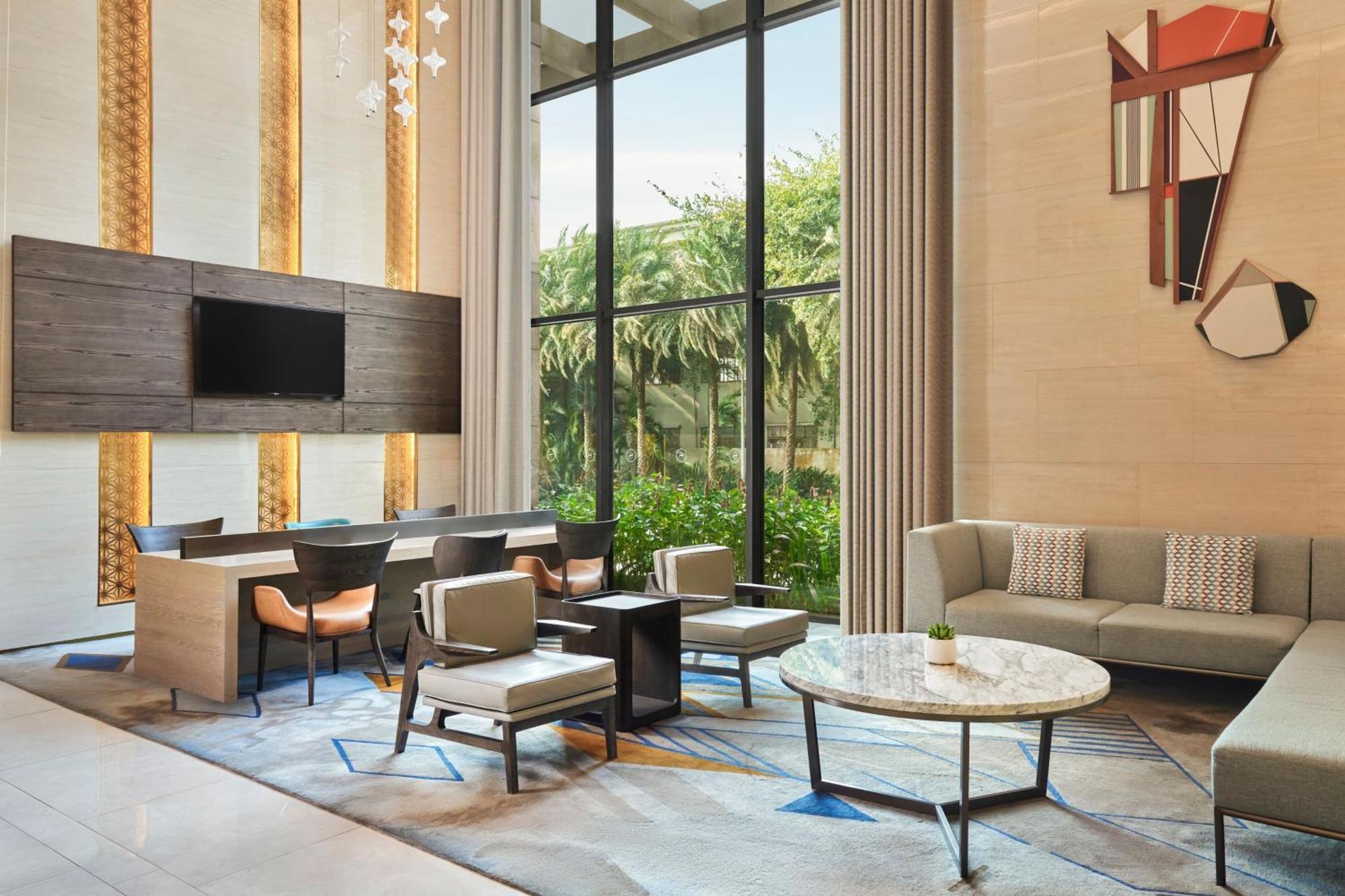 Sheraton Cần Thơ Kültér fotó The lobby of the hotel